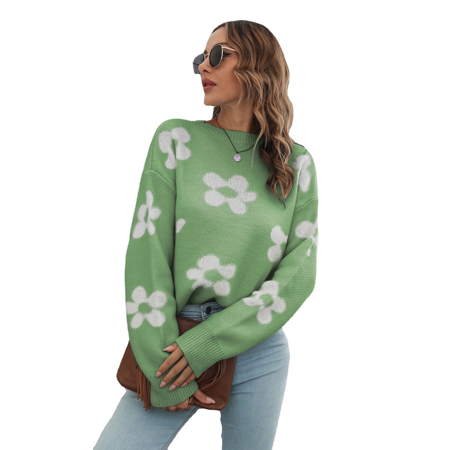 Daisy Jacquard Sweater