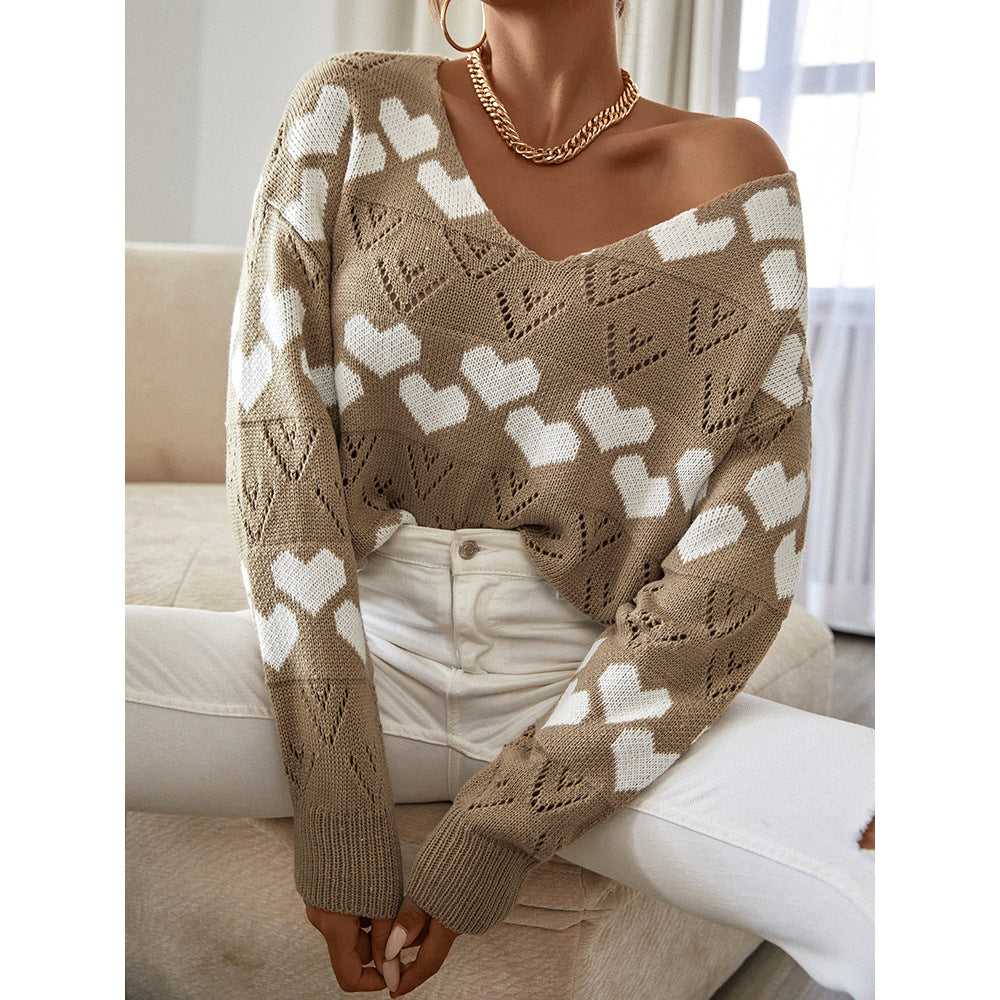 Love V-Neck Sweater