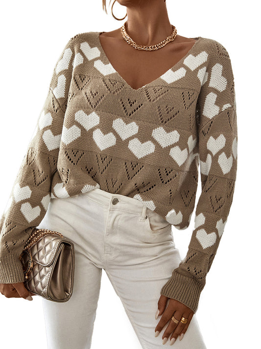 Love V-Neck Sweater