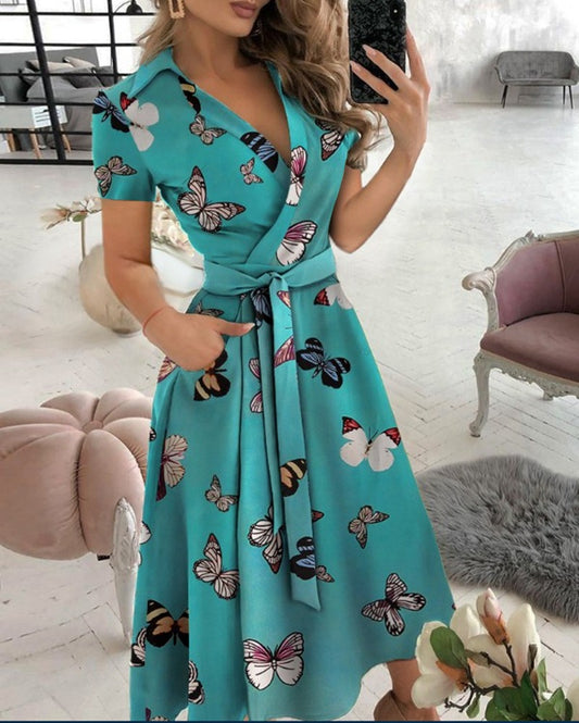 Easy-Wear Stylish Wrapped Dress