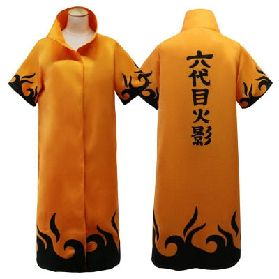 Anime Naruto Hooded Cloak Cosplay Costume