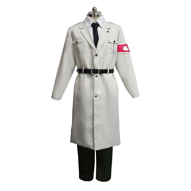 Anime Attack On Titans Marais Officer Uniform