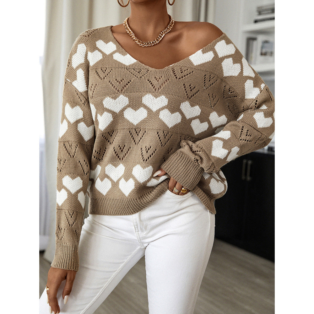 Love V-Neck Sweater