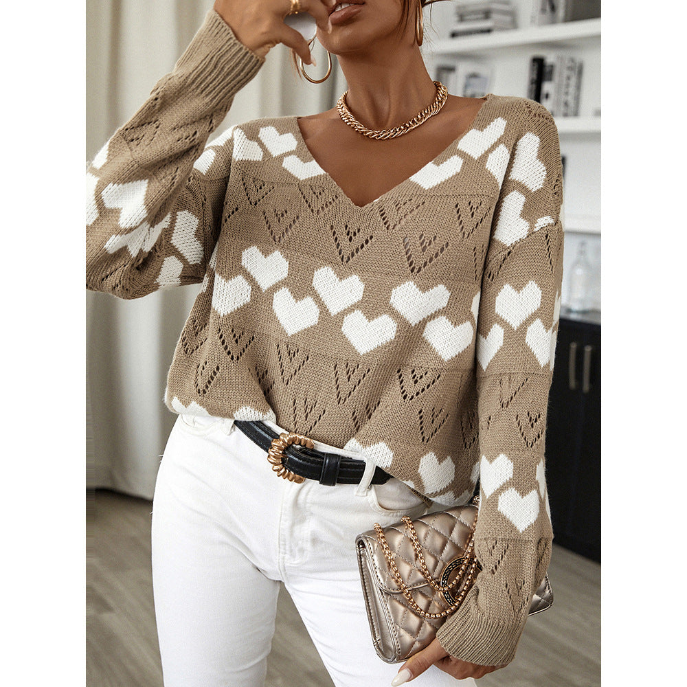 Love V-Neck Sweater