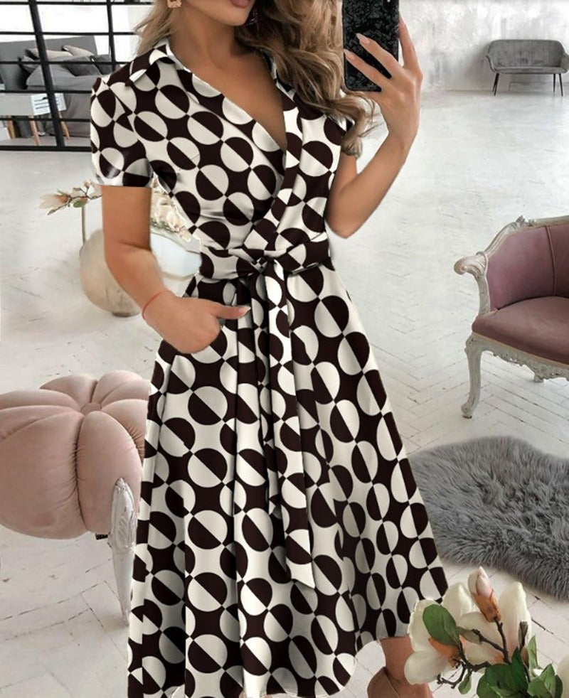 Easy-Wear Stylish Wrapped Dress