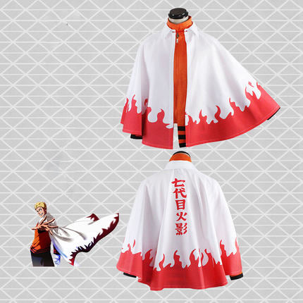 Anime Naruto Hooded Cloak Cosplay Costume