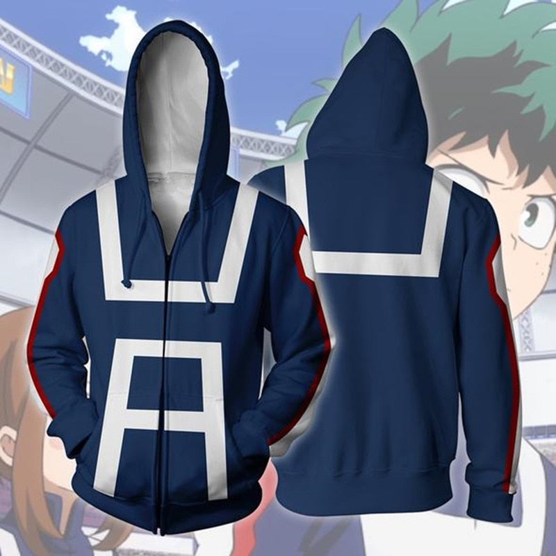 My Hero Anime Cosplay Sweatshirt