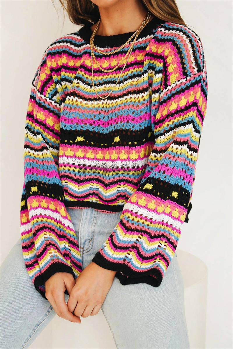 Stitched in Time Crochet Sweater