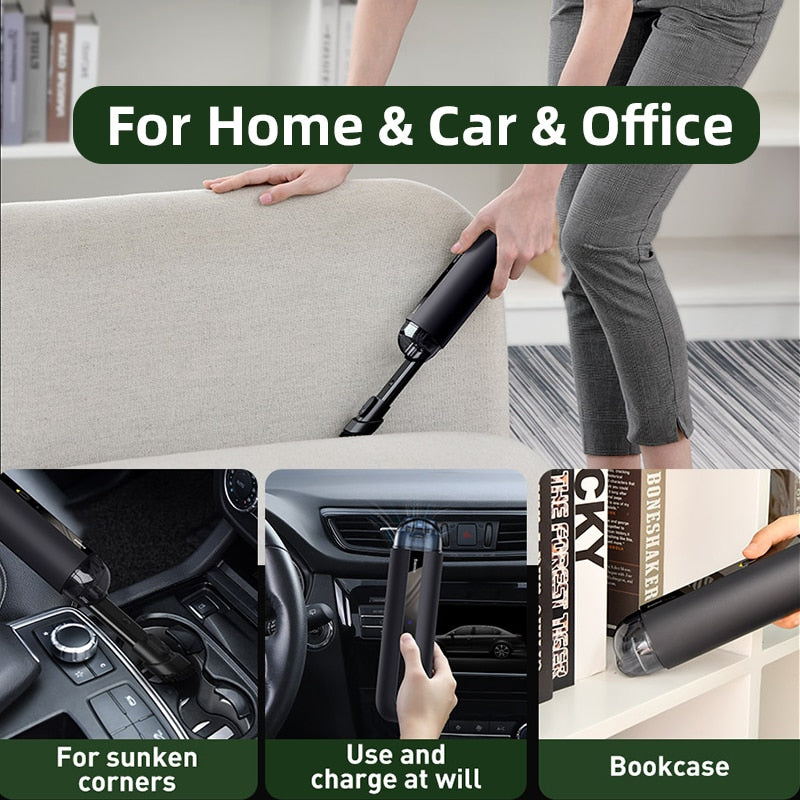 Powerful Handheld Car Vacuum Cleaner