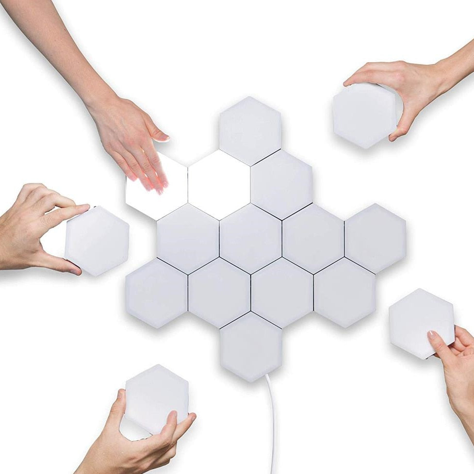 Touch Sensitive Magnetic Hexagon Lights