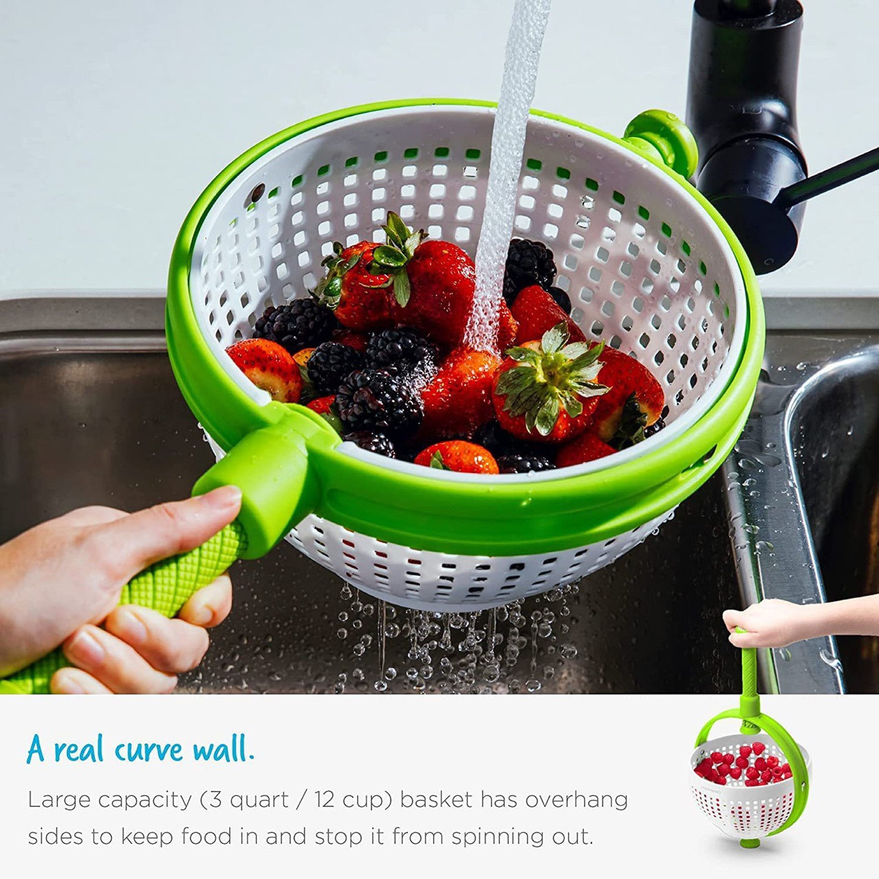 Fruit and Veg Rinsing Basket