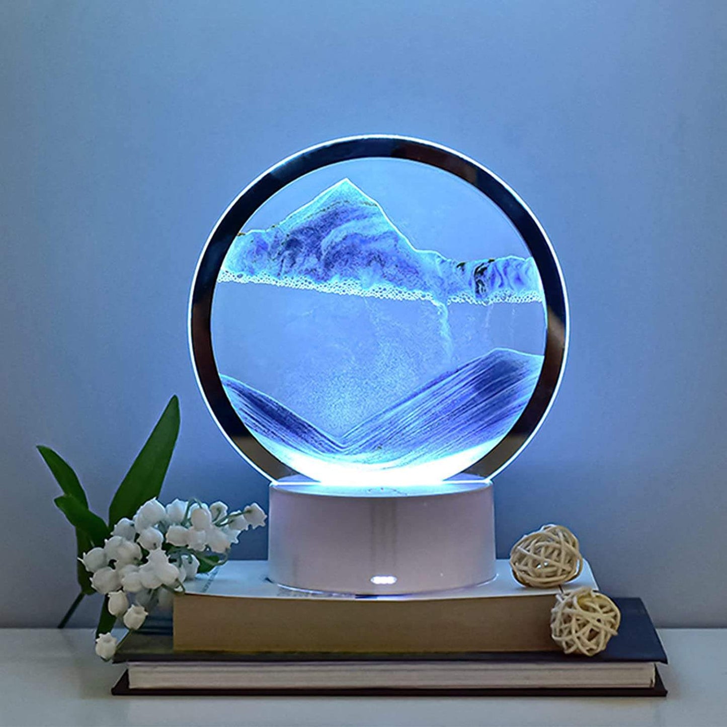 LED Quicksand Lamp