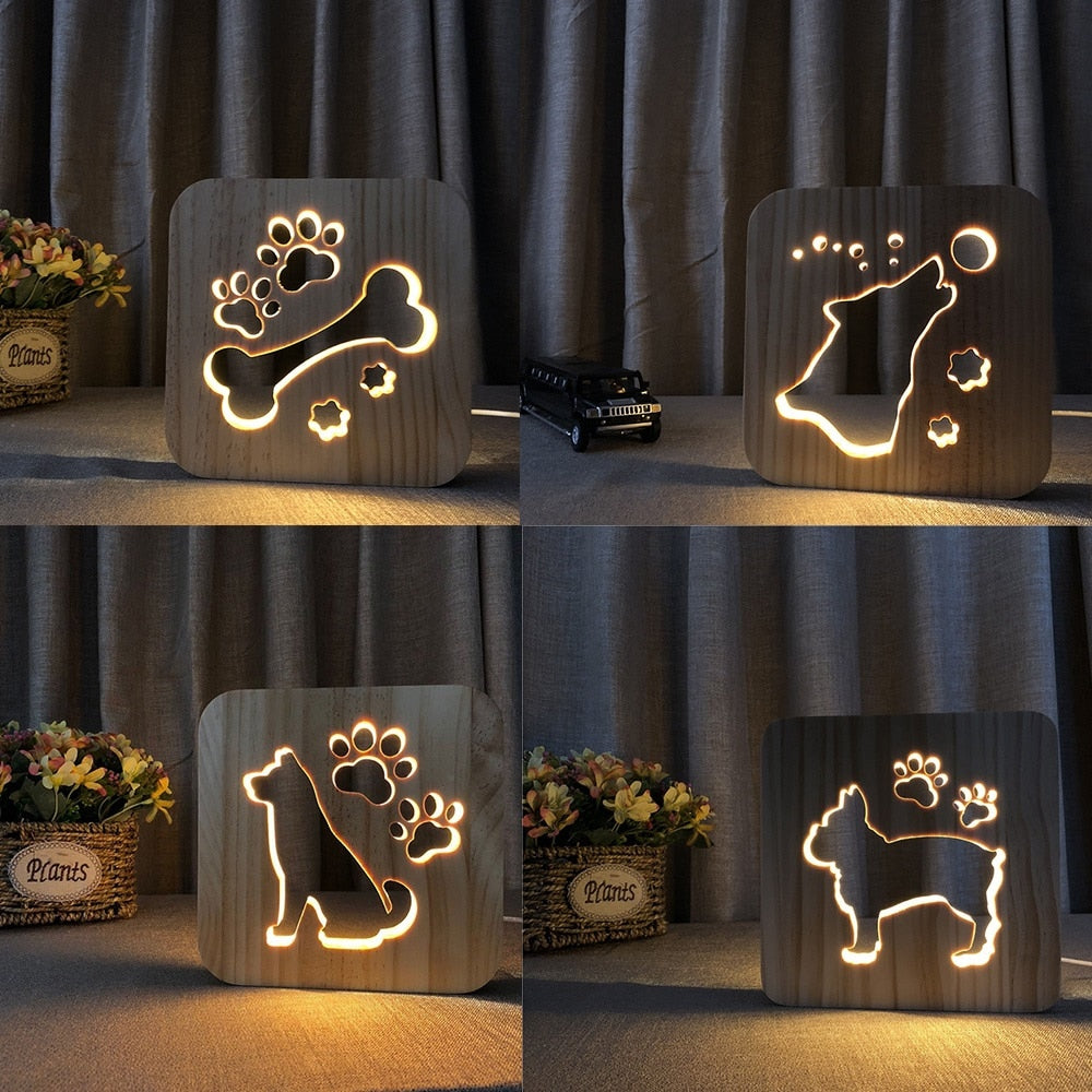 Animal LED Night Light