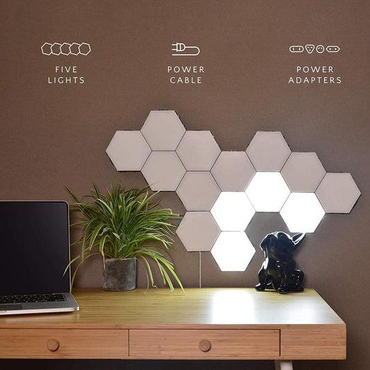 Touch Sensitive Magnetic Hexagon Lights